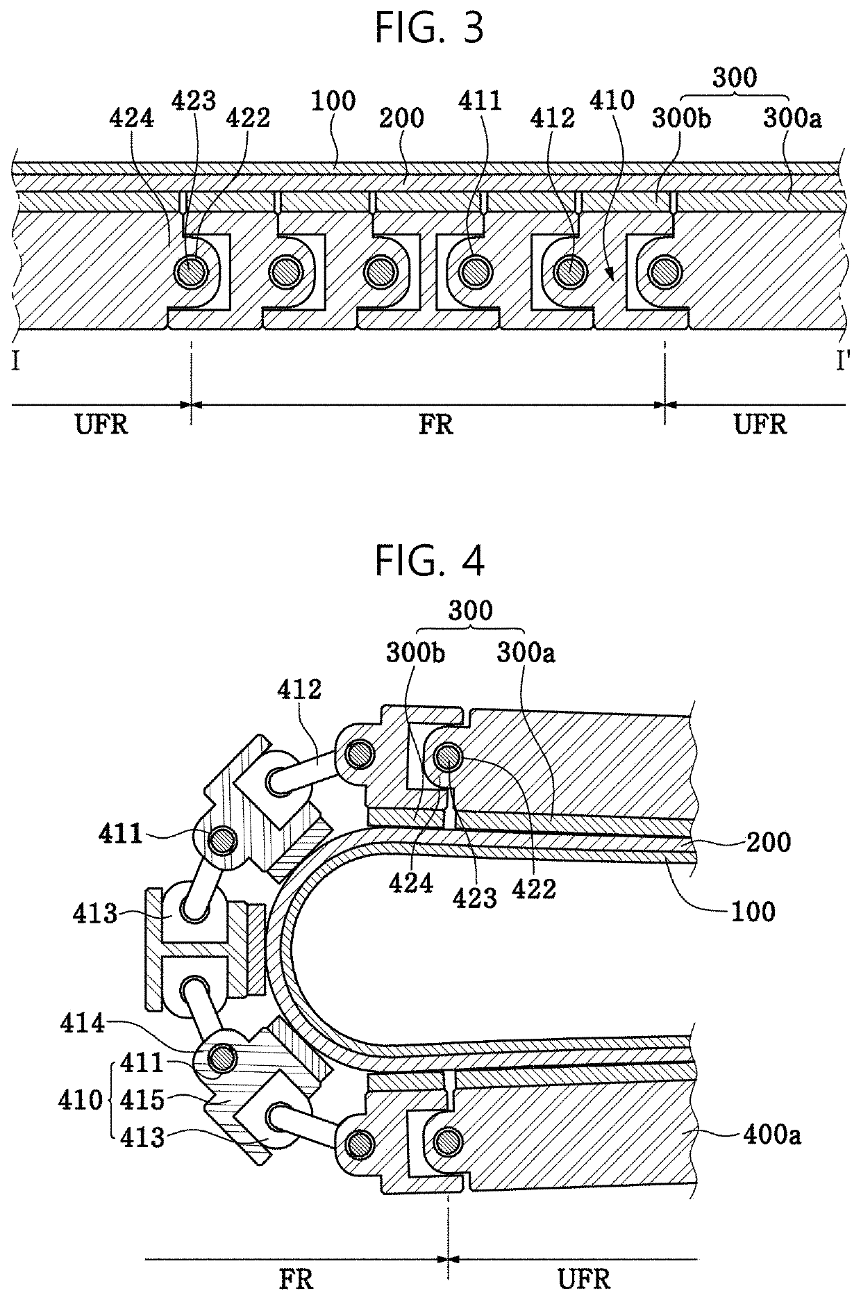 Flexible display device and electronic device including the same