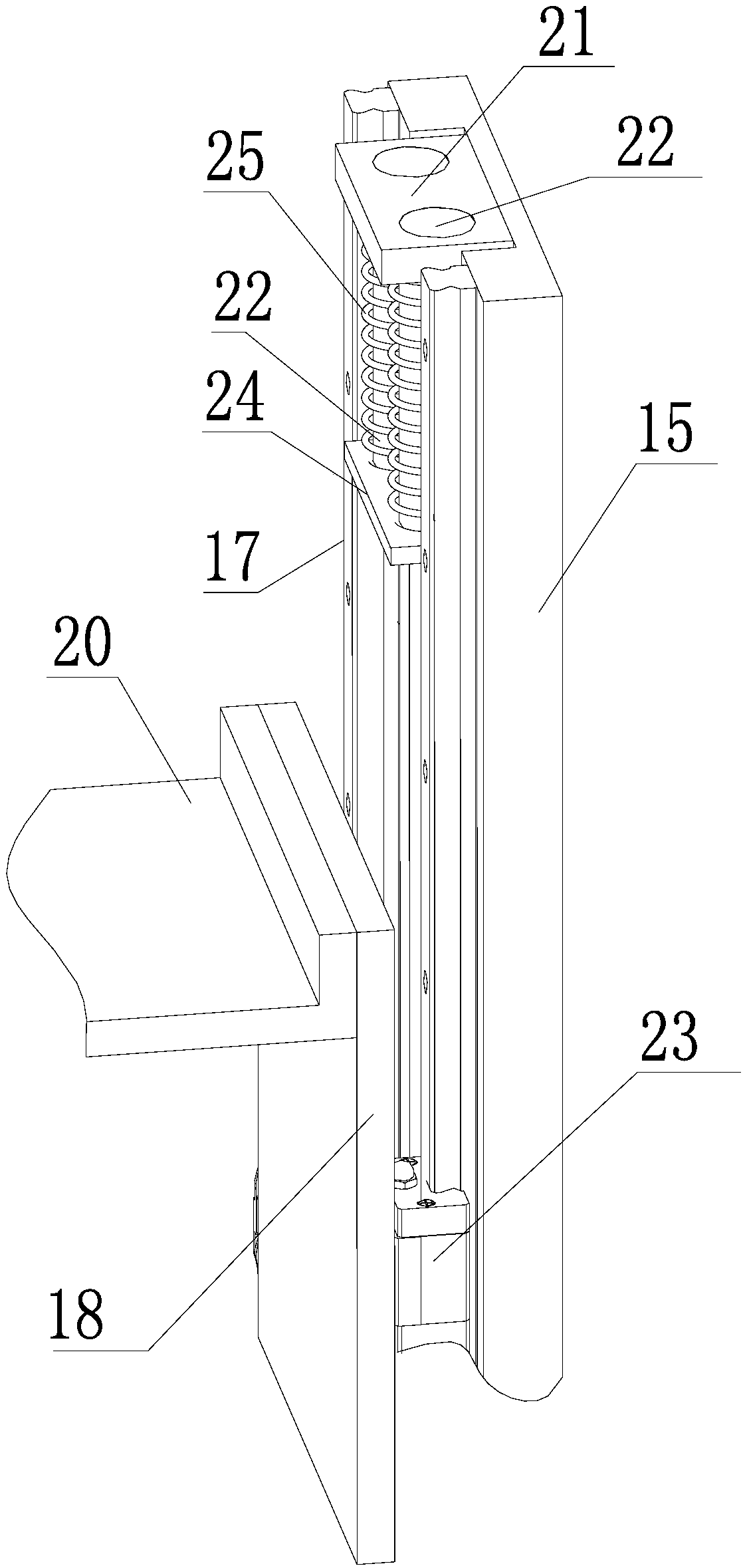 Robot for detecting cotter pin of control rod guide tube and locating method