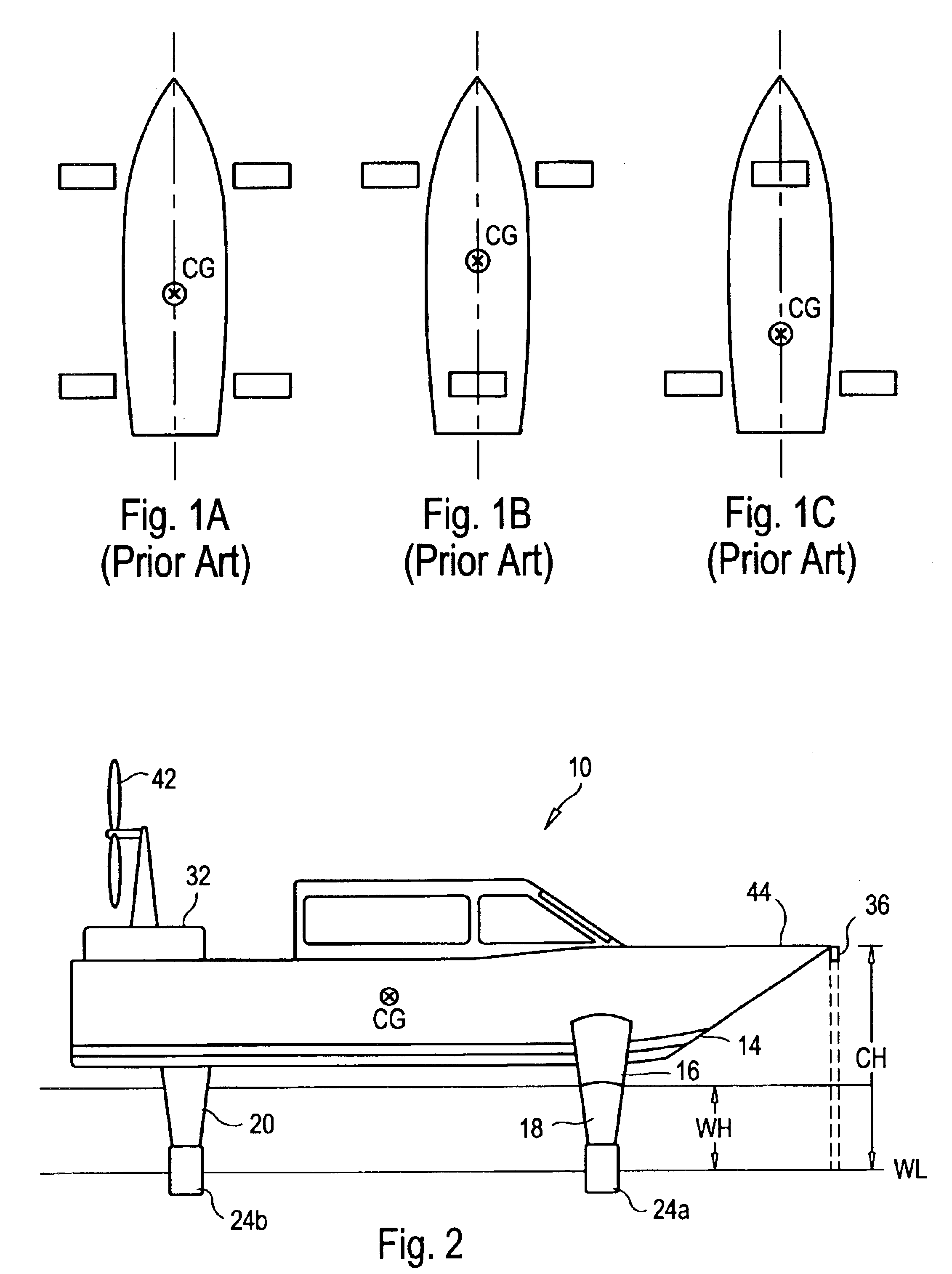 Shock limited hydrofoil system