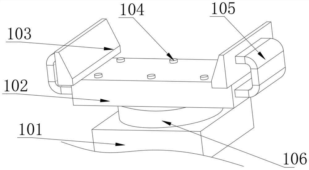 Vehicle-mounted intelligent panel flatness detection device