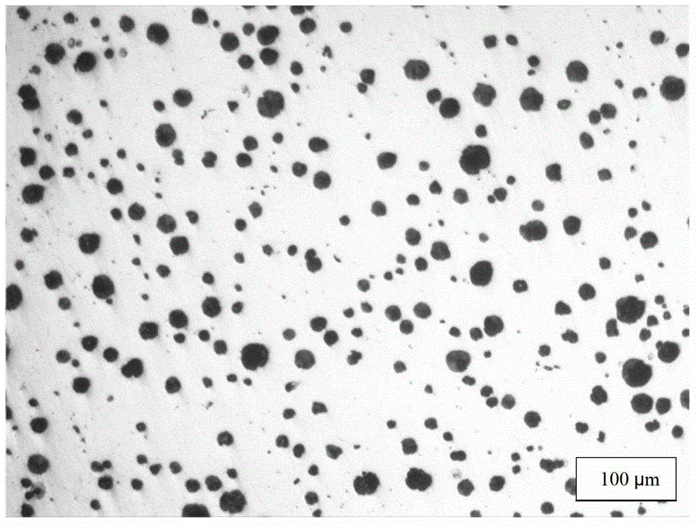 A kind of as-cast pearlitic nodular iron material for crankshaft and preparation method thereof