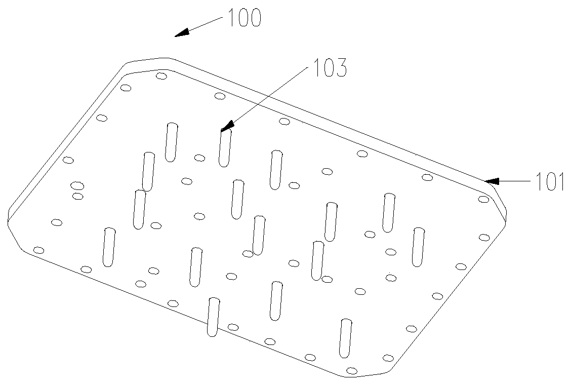 Design method of radio frequency cavity device and its cover plate and cover plate