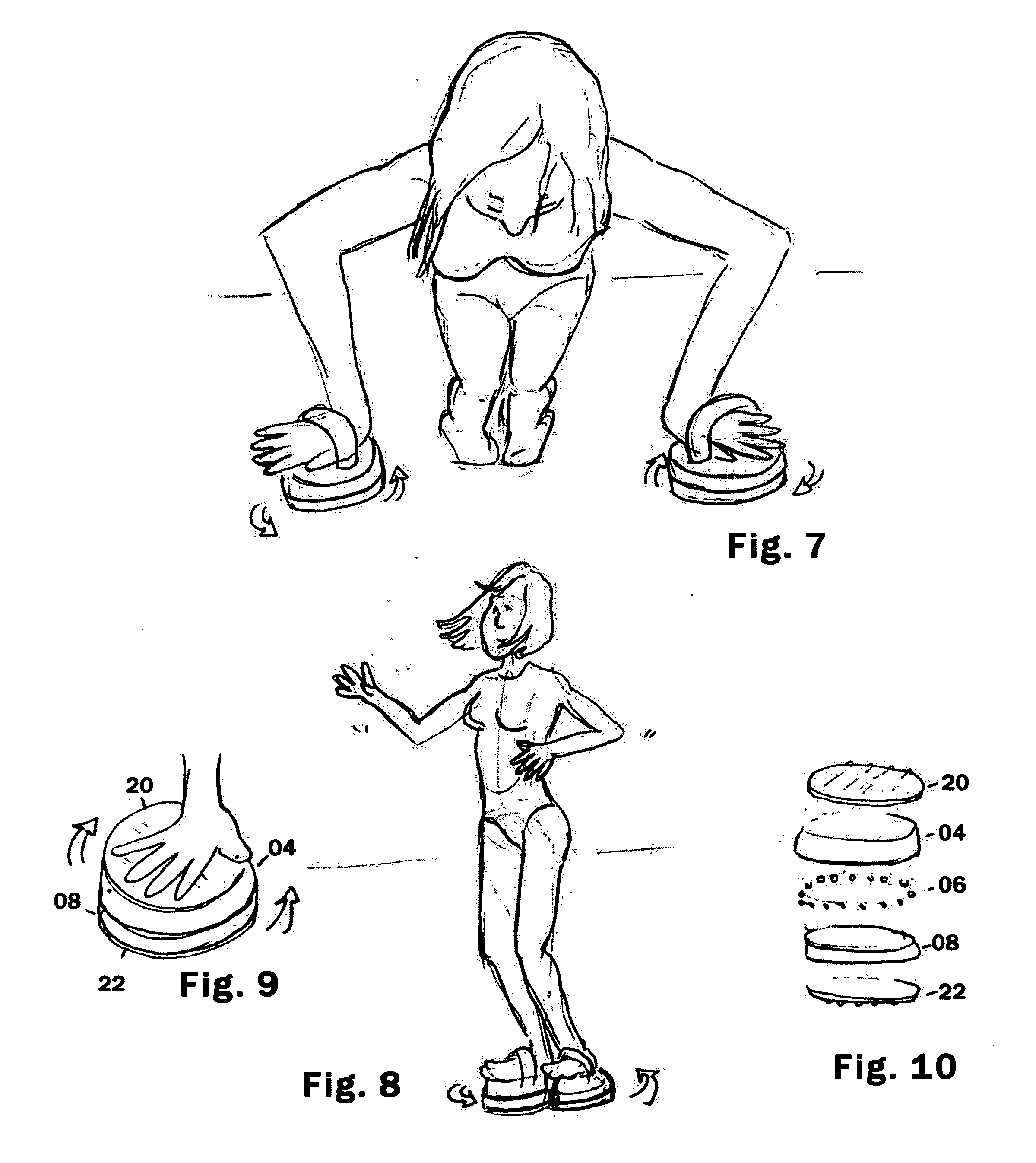 360 degree rotator attachment for exercise equipment