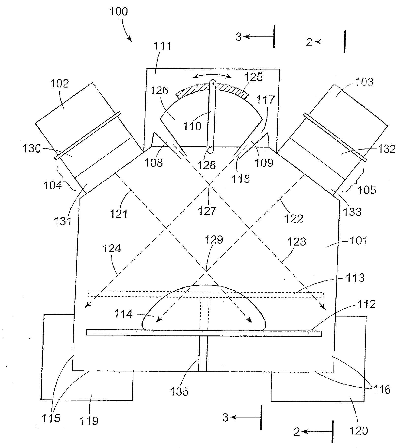 High-speed cooking oven with optimized cooking efficiency