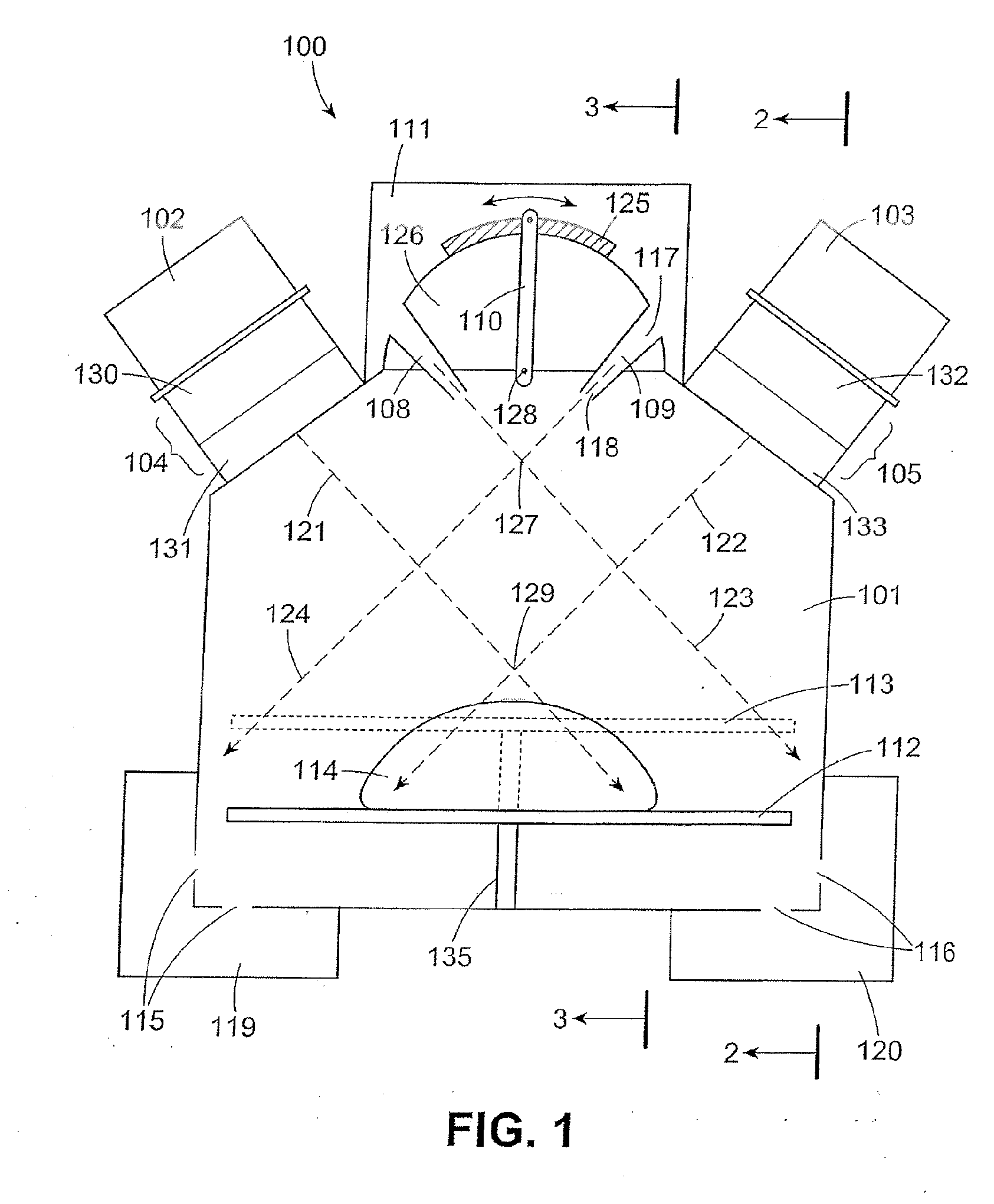 High-speed cooking oven with optimized cooking efficiency