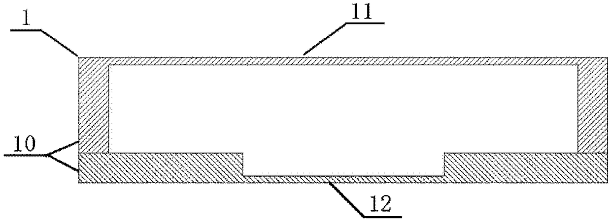 Sensitivity enhancement type optical fiber acoustic sensor probe and sensitivity enhancement structure thereof