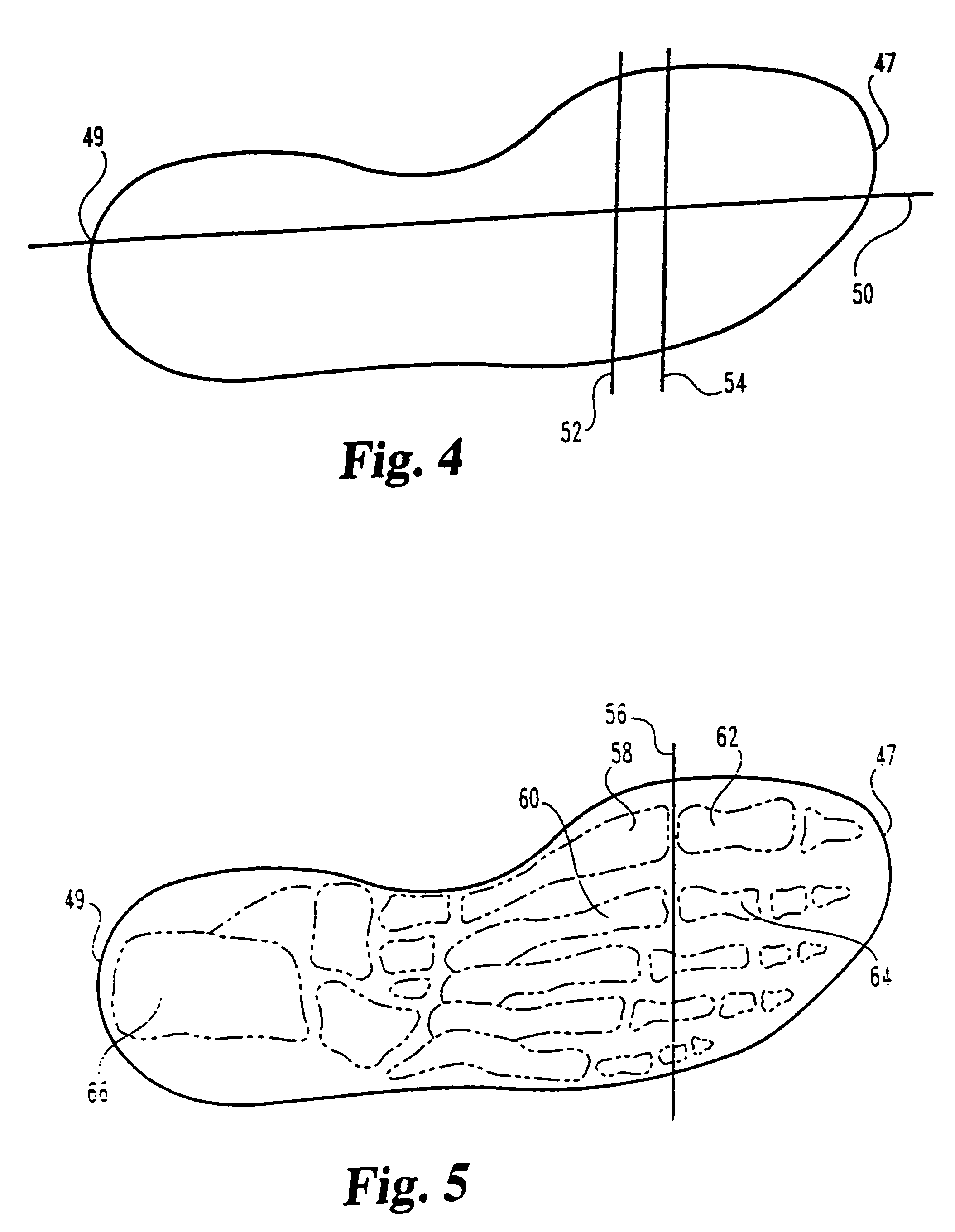 Exercise sole