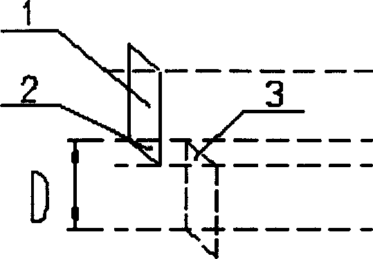 Method and apparatus for large area photoetching by constant light source step scanning