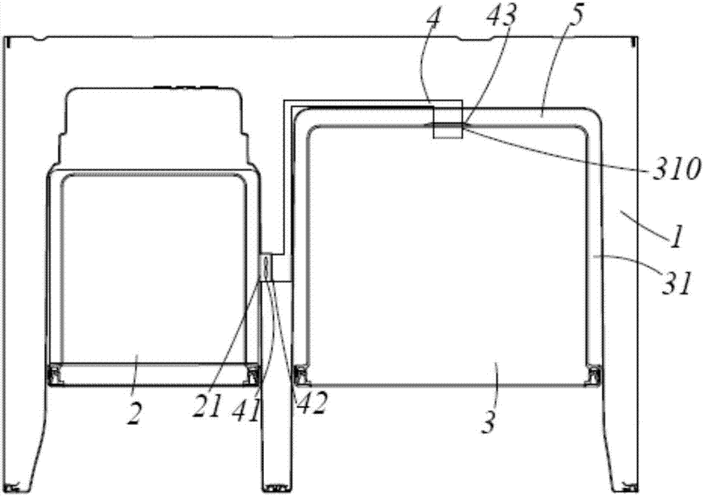 Single-system air-cooled refrigerator