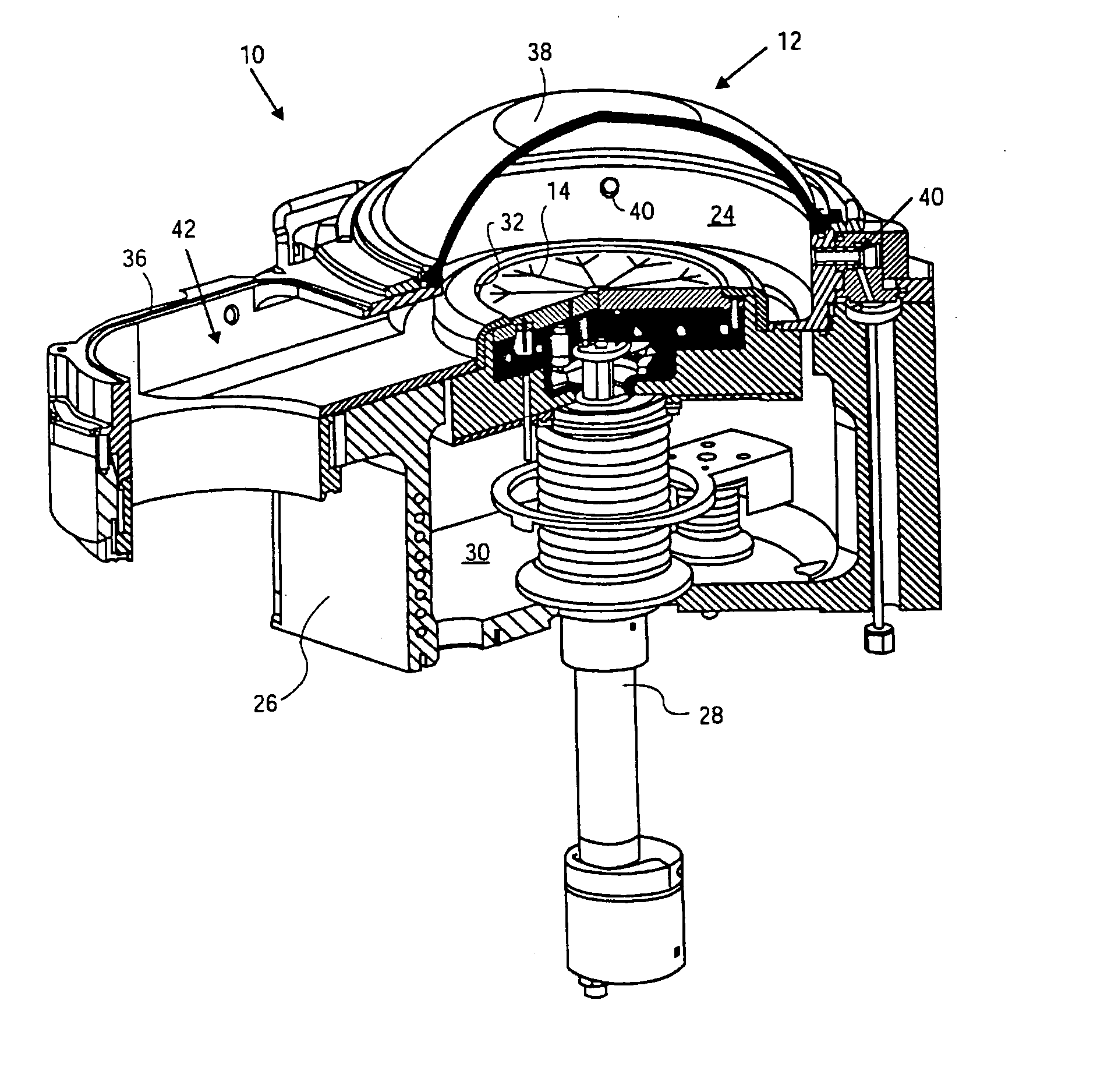 Elimination of flow and pressure gradients in low utilization processes