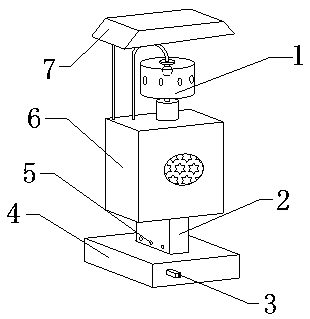 Anti-theft garden soundbox