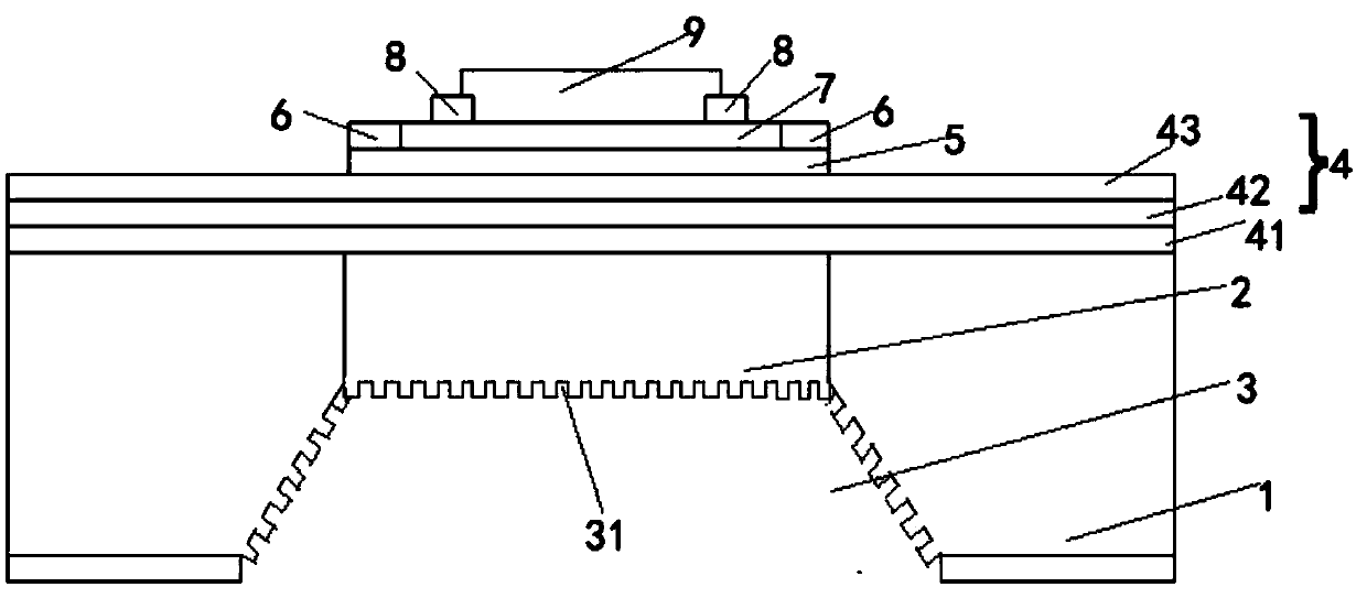 MEMS gas sensor and manufacturing method thereof