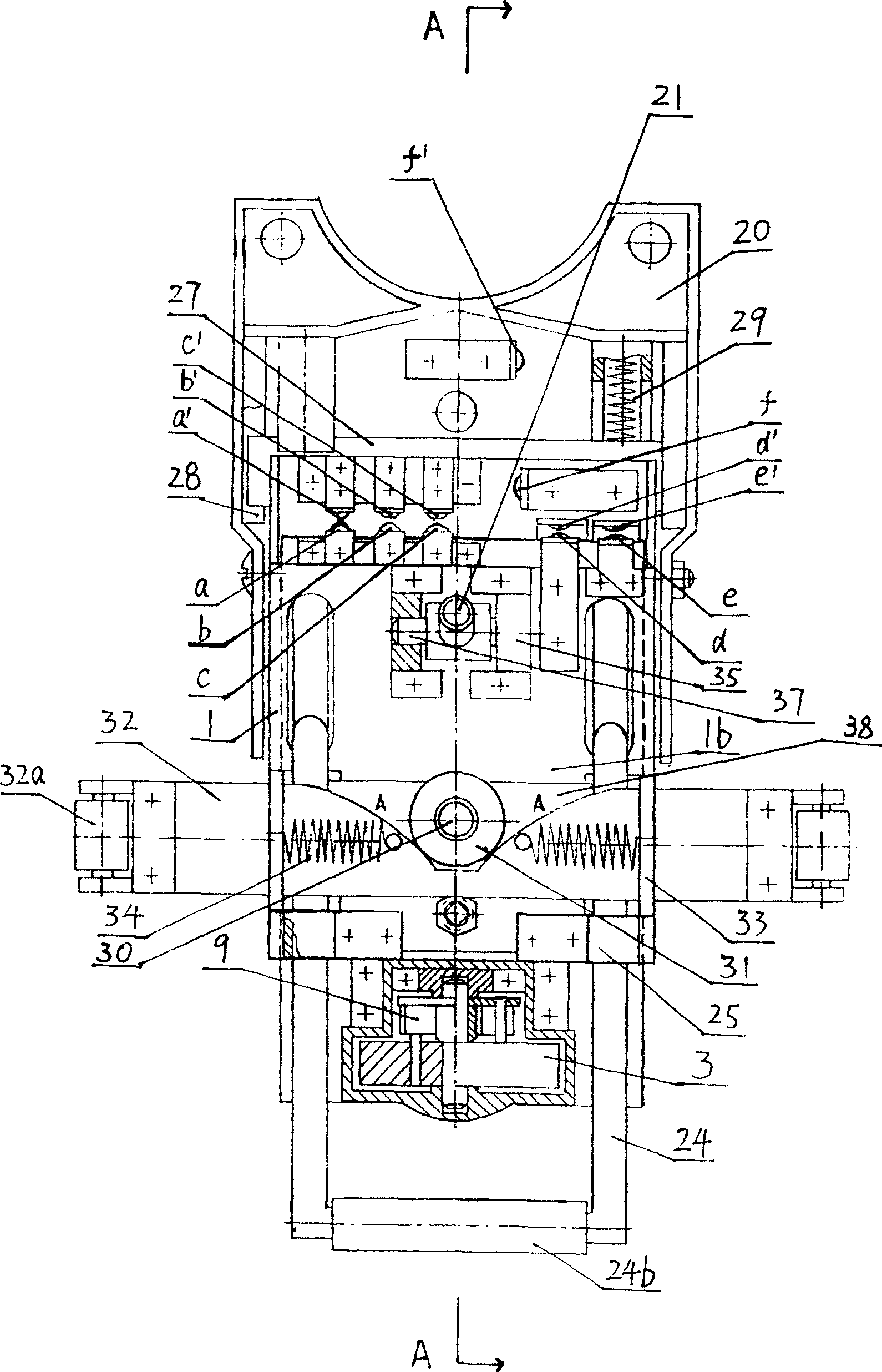 Tyre explosion-proof monitoring alarm