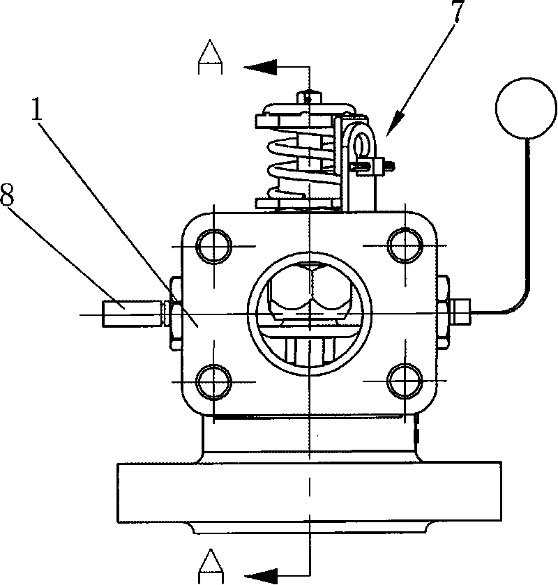 Blowing control valve