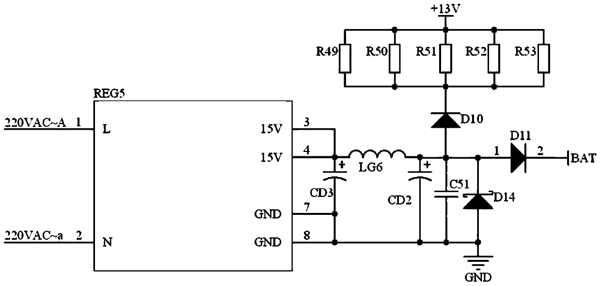 Industrial uninterrupted seamless switching inverter power supply device for solving voltage sag problem