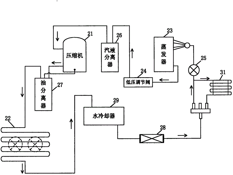 Device for quickly drying ceramic shell