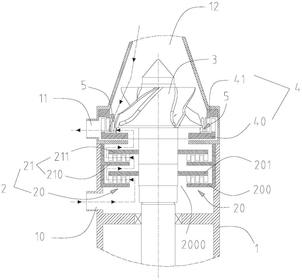 Powder-liquid mixing machine