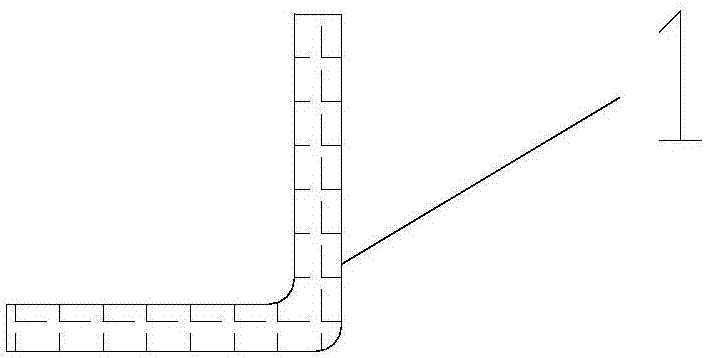 Co-curing forming technological method of variable-curvature composite stiffened wall plate