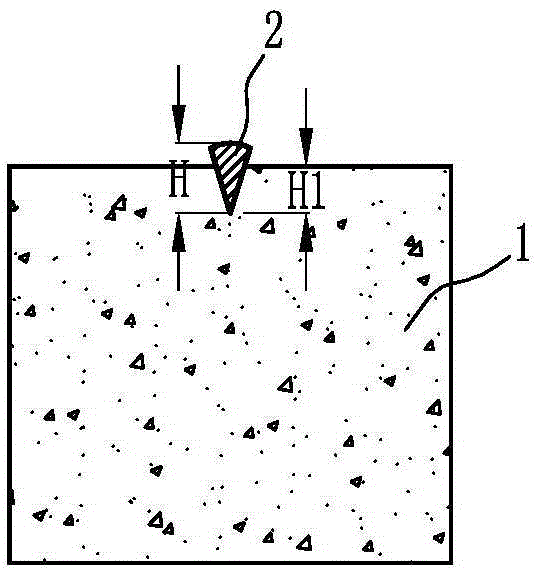 Concrete test piece and device for testing and evaluating self-curing capacity for water seepage of crack, and test and evaluation method