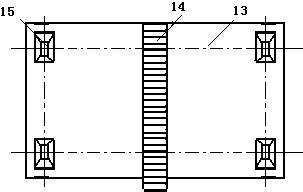 Non-avoidance single-position double-vehicle stereoscopic parking device