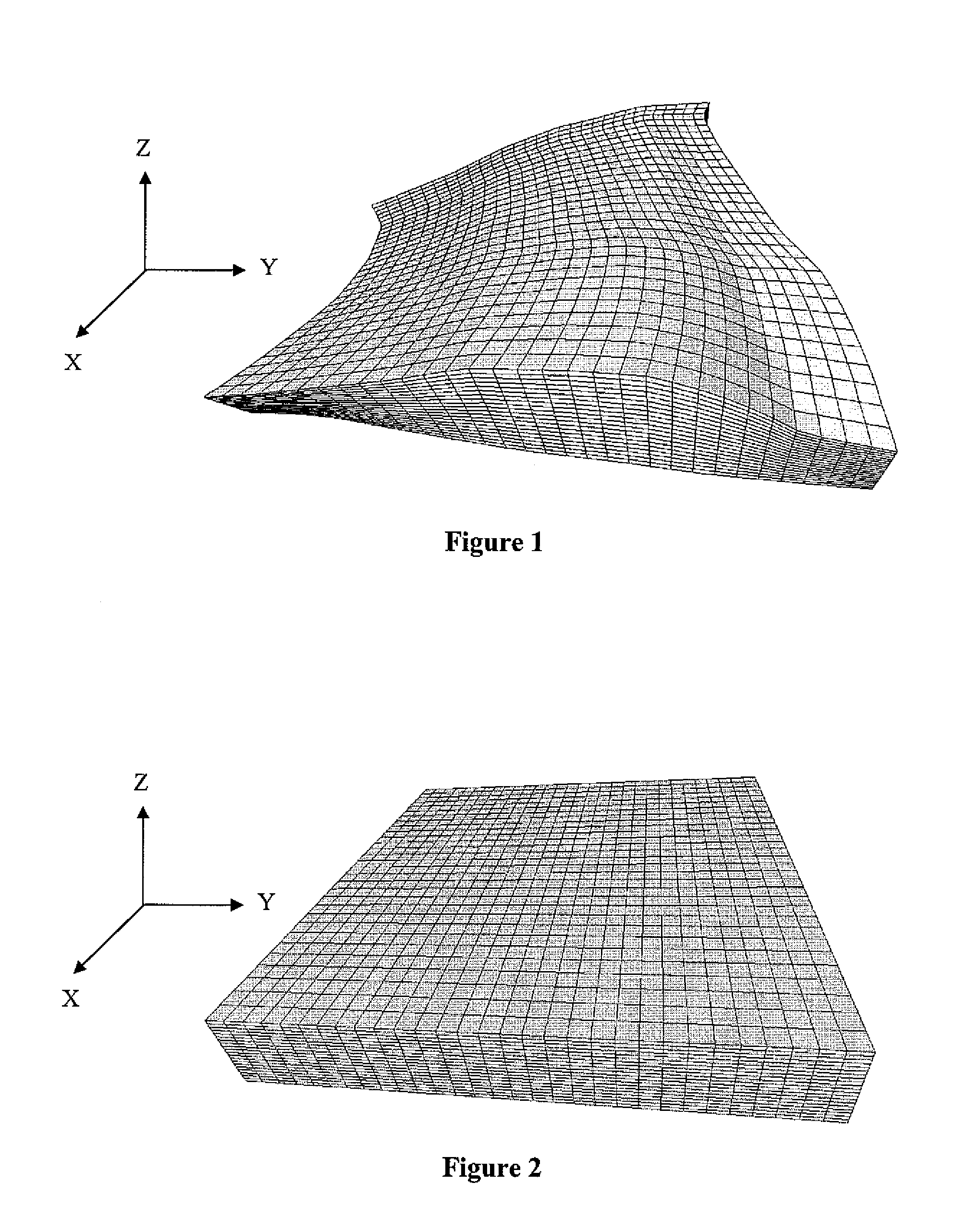 Method for constructing a hybrid grid from a CPG type grid