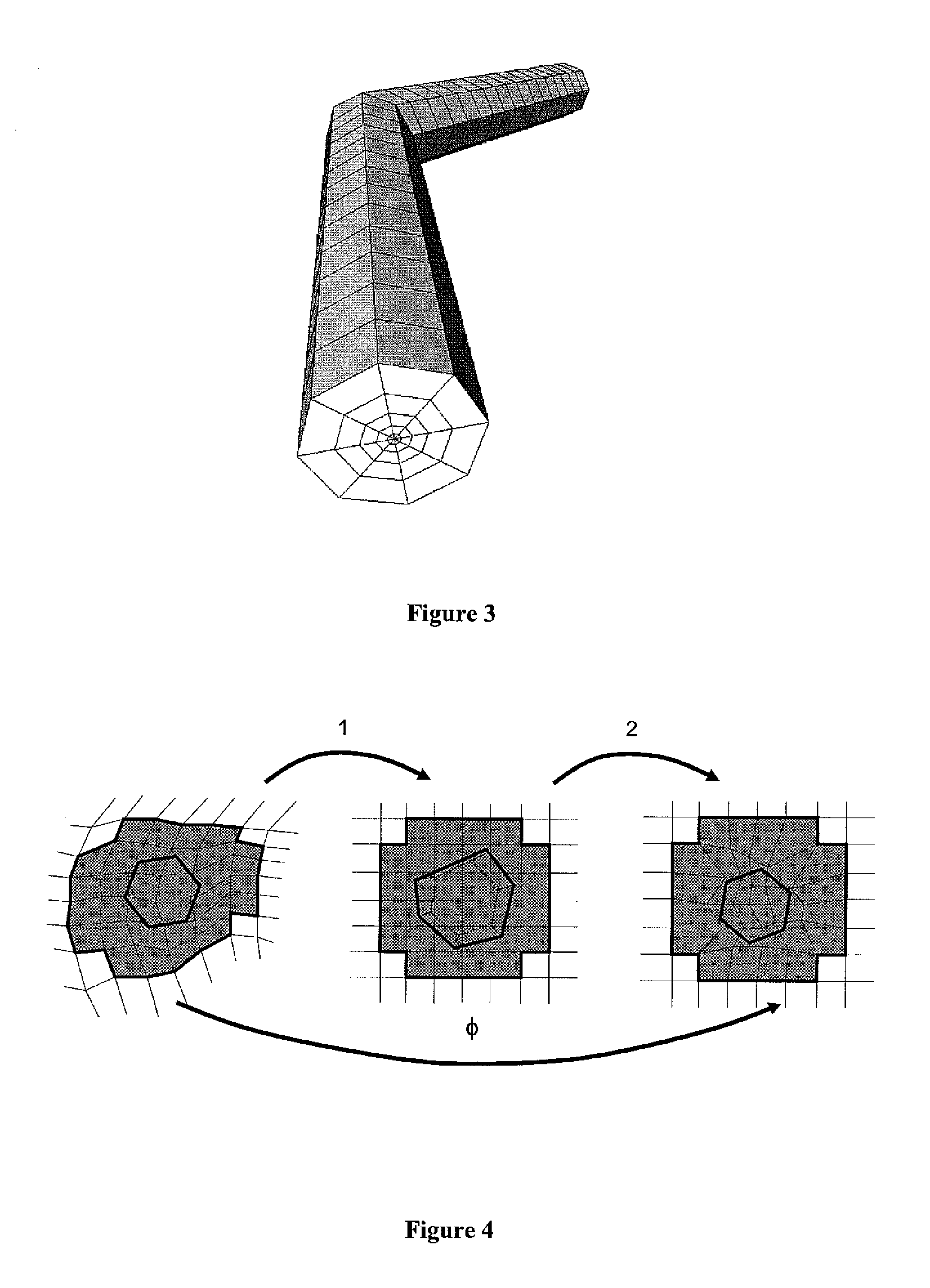 Method for constructing a hybrid grid from a CPG type grid