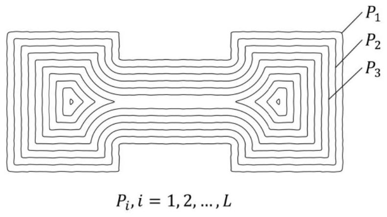 Sandwich plate fused deposition printing supporting structure generation method and system