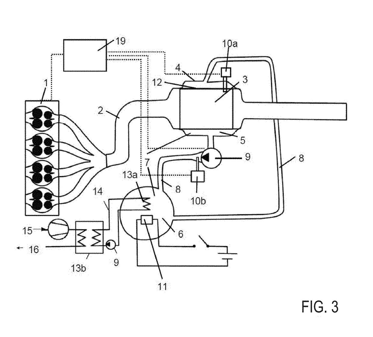 Method and system for exhaust-gas heat management