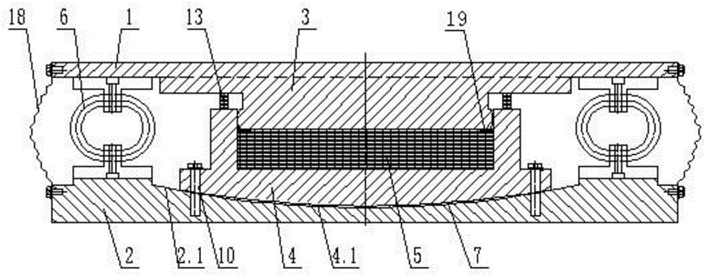 Annular steel wire rope-curved surface steel basin composite damping support base