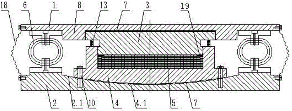 Annular steel wire rope-curved surface steel basin composite damping support base