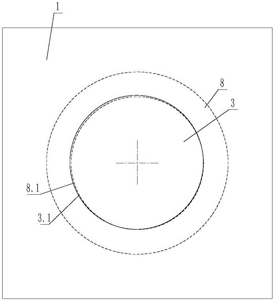 Annular steel wire rope-curved surface steel basin composite damping support base