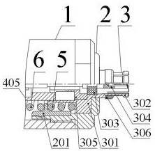 Double-floating type radio frequency coaxial adapter