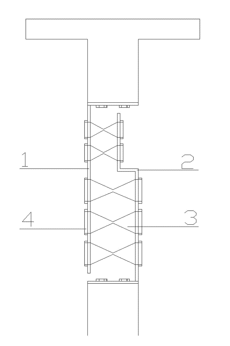 Staging yield type soft steel damper