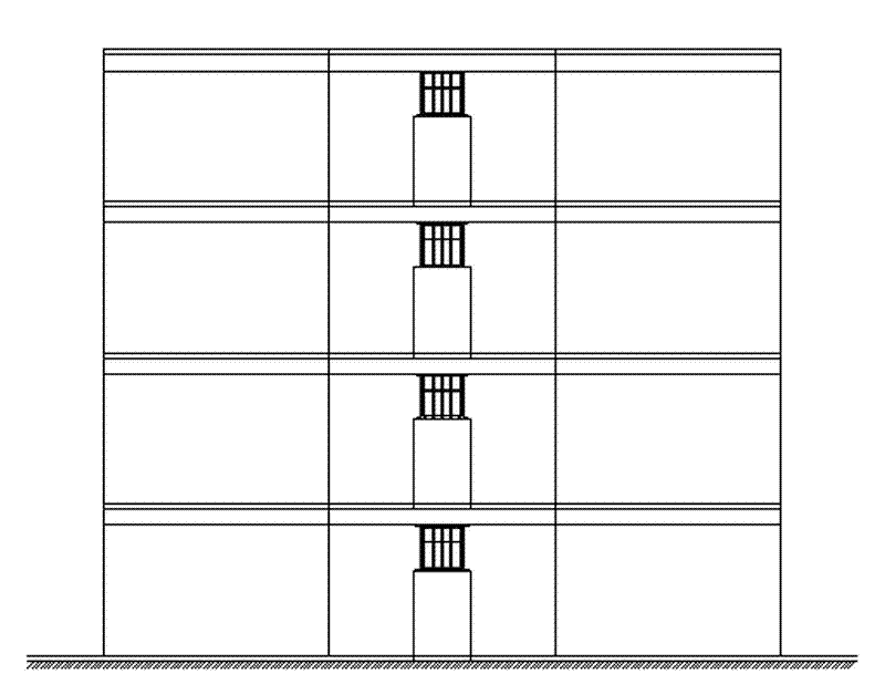 Staging yield type soft steel damper