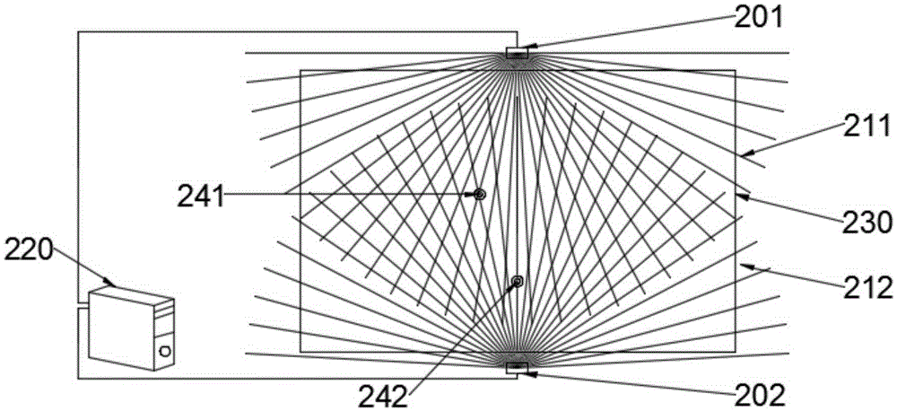 Laser radar based floating touch system