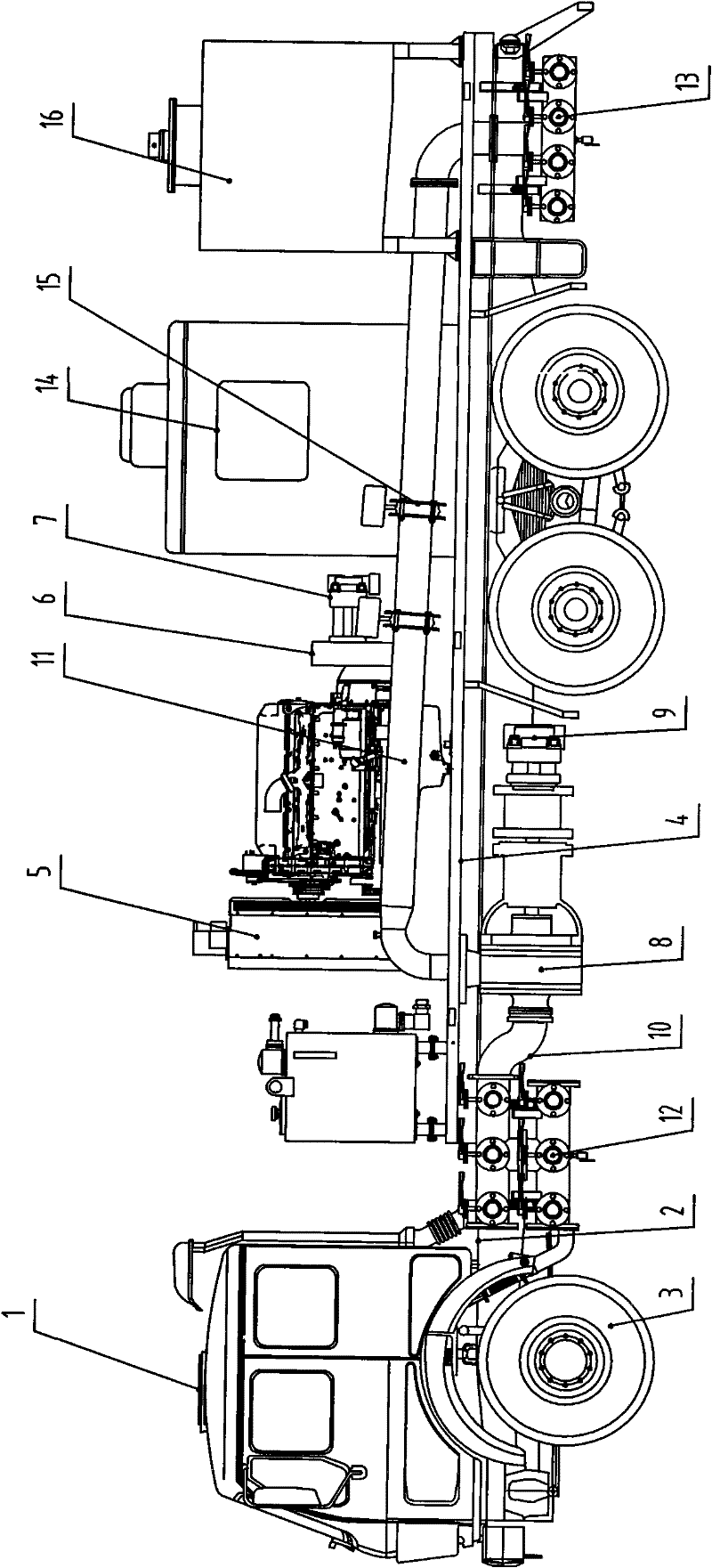 Liquid supply vehicle