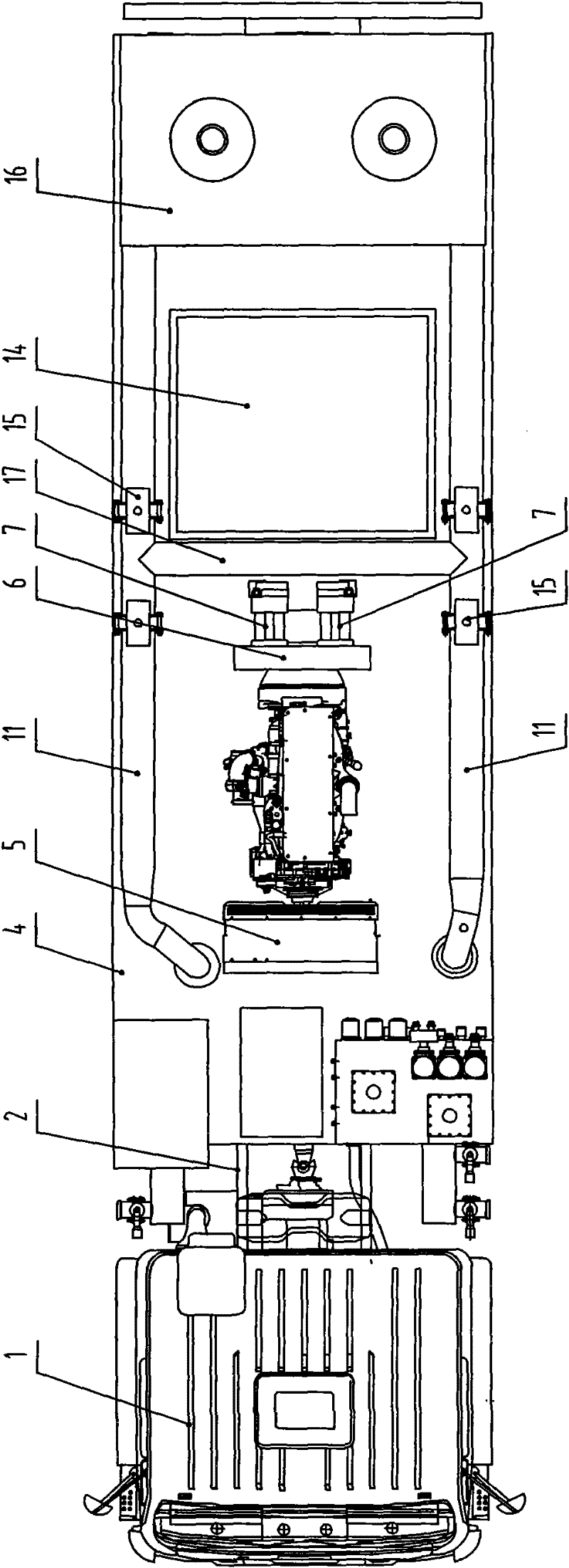 Liquid supply vehicle