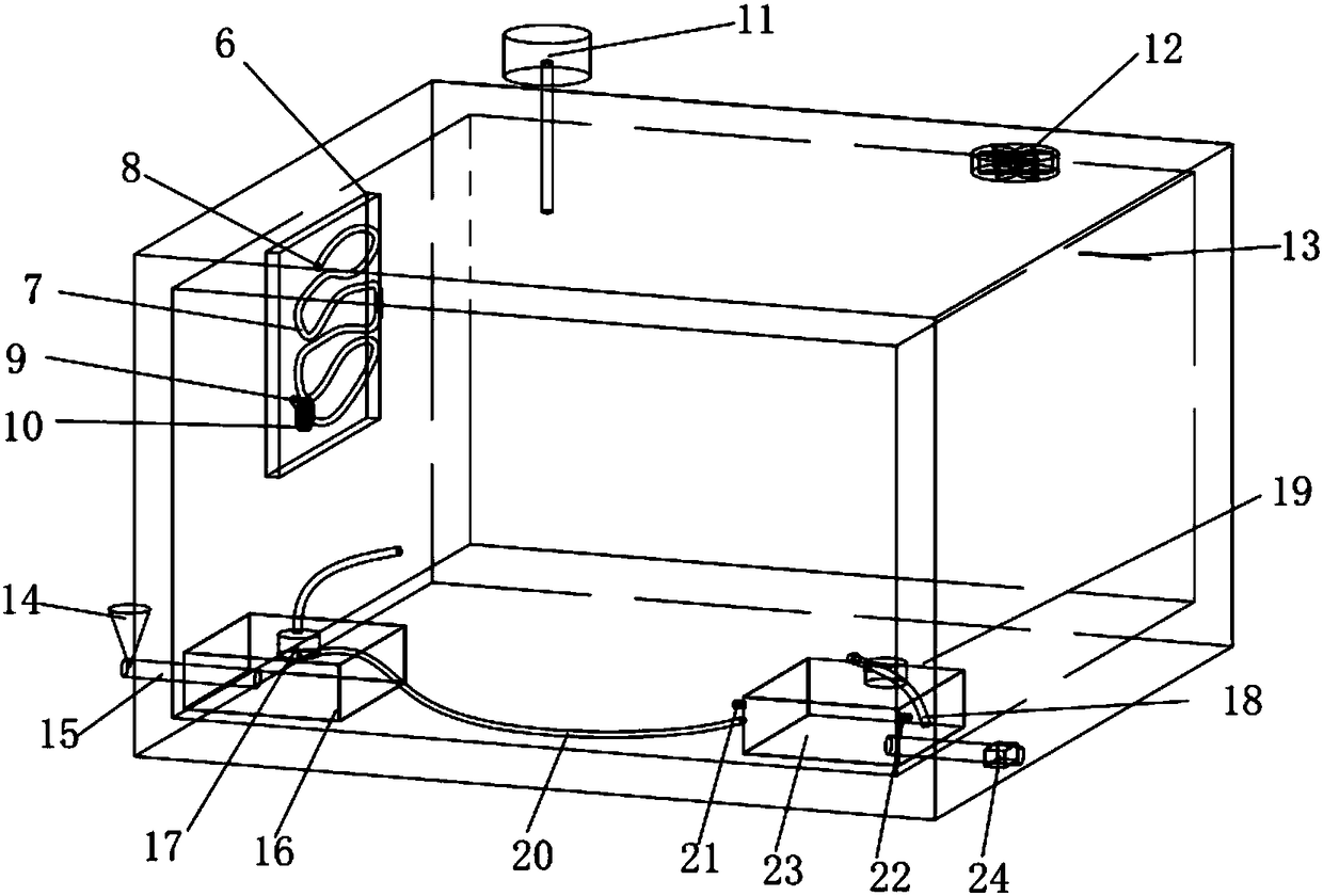 Fully-automatic cleaning instrument for RTFO (rolling thin film oven) sample-containing bottles