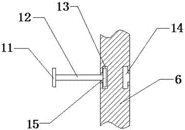 Steel-structure workshop roofing slate single supporting foot fixed seat