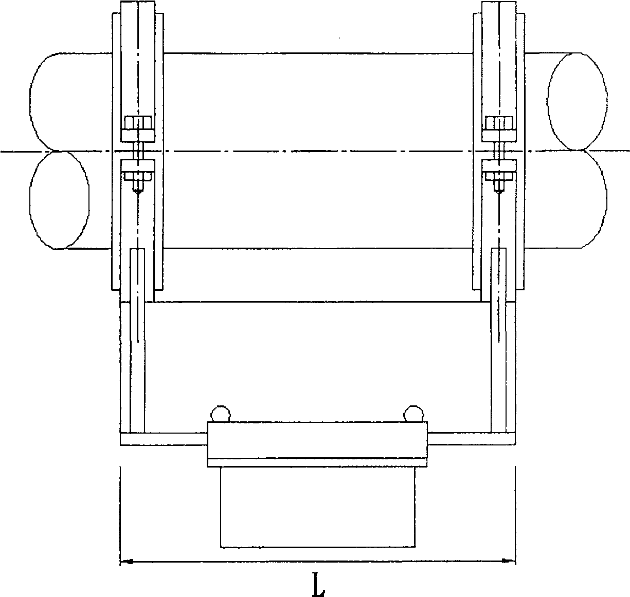 Long heat transportation net method