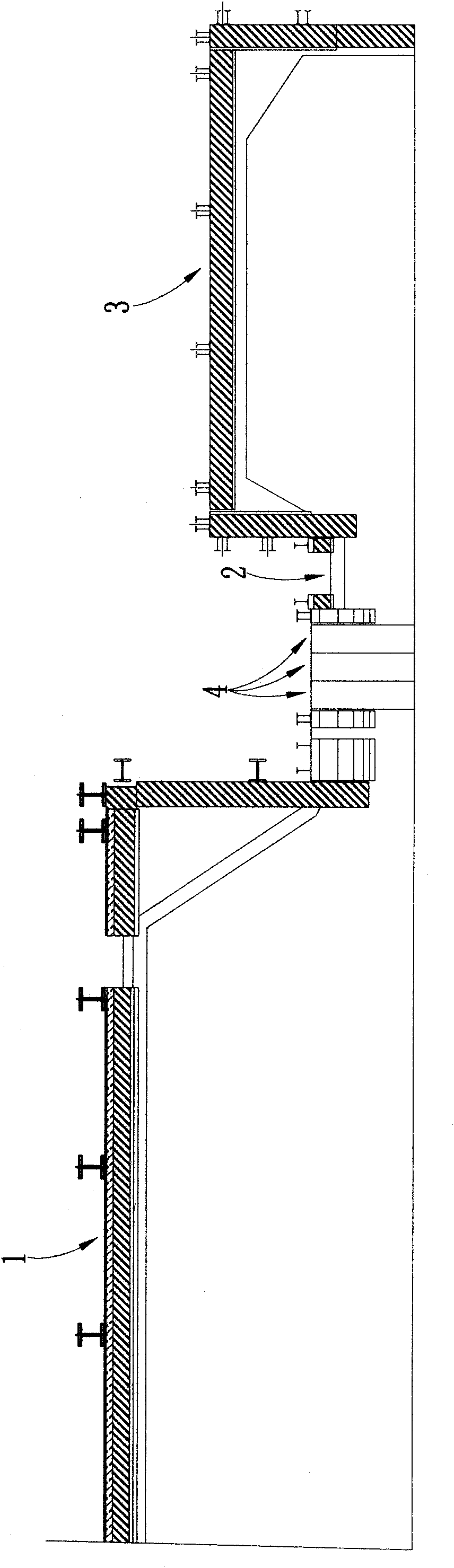 Energy-saving float glass furnace