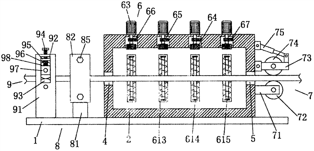 Steel wire continuous tempering electric heating furnace