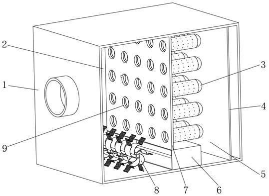 Drainage treatment method and drainage treatment device