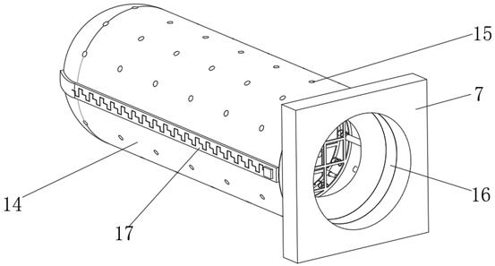 Drainage treatment method and drainage treatment device