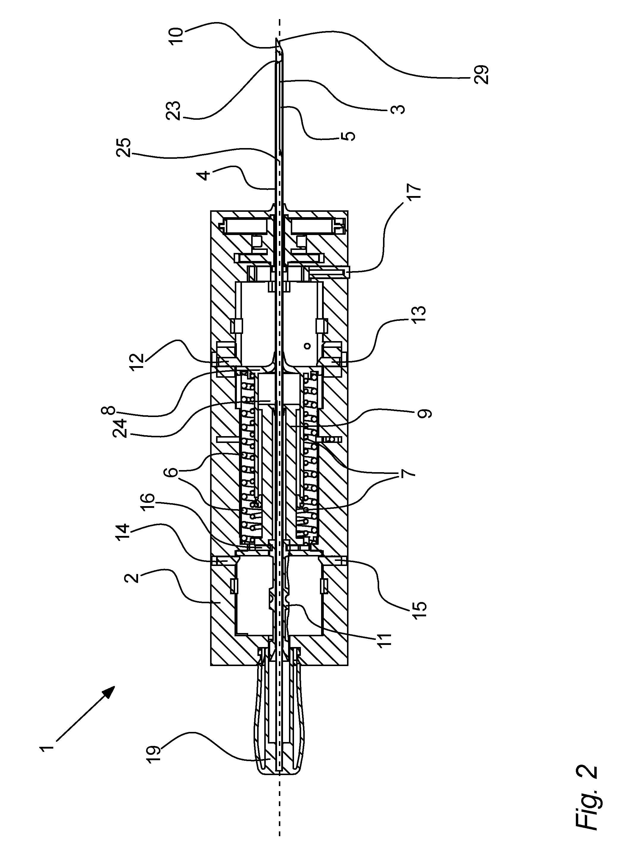 Handheld tissue sample extraction device