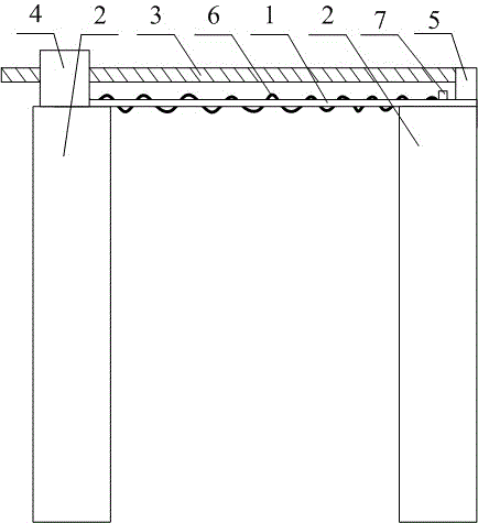 Cuvette top-driven pushing apparatus