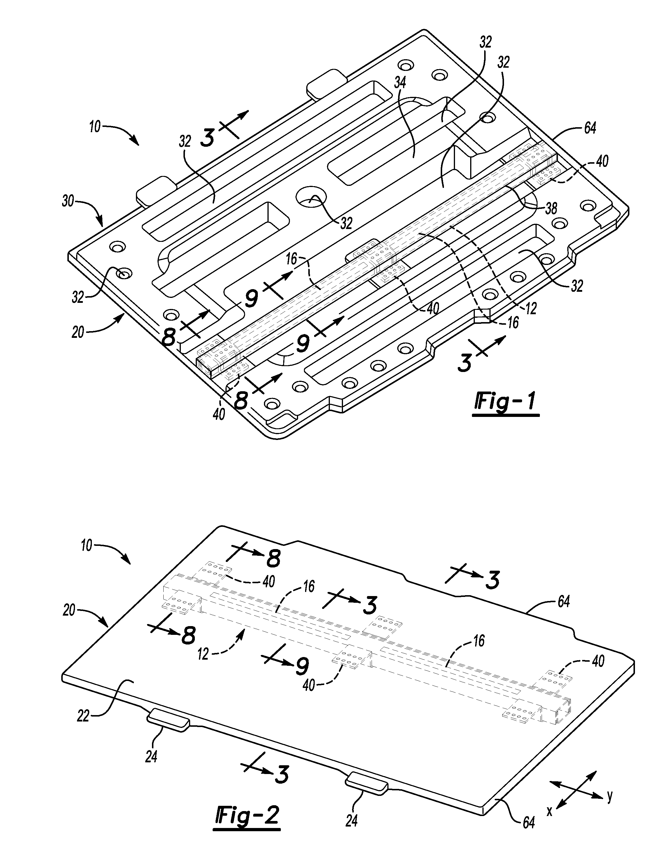 Load bearing panel assembly