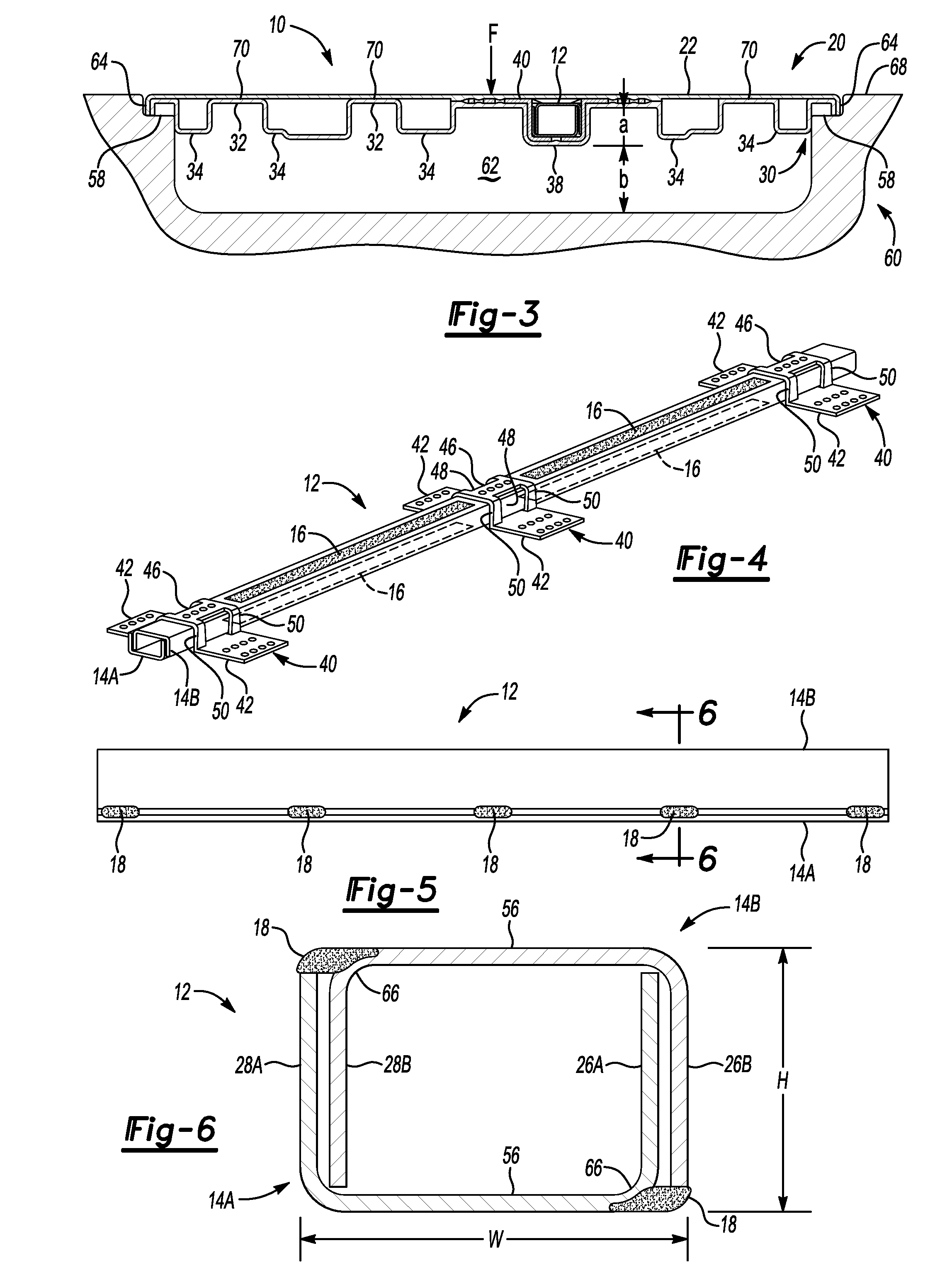 Load bearing panel assembly