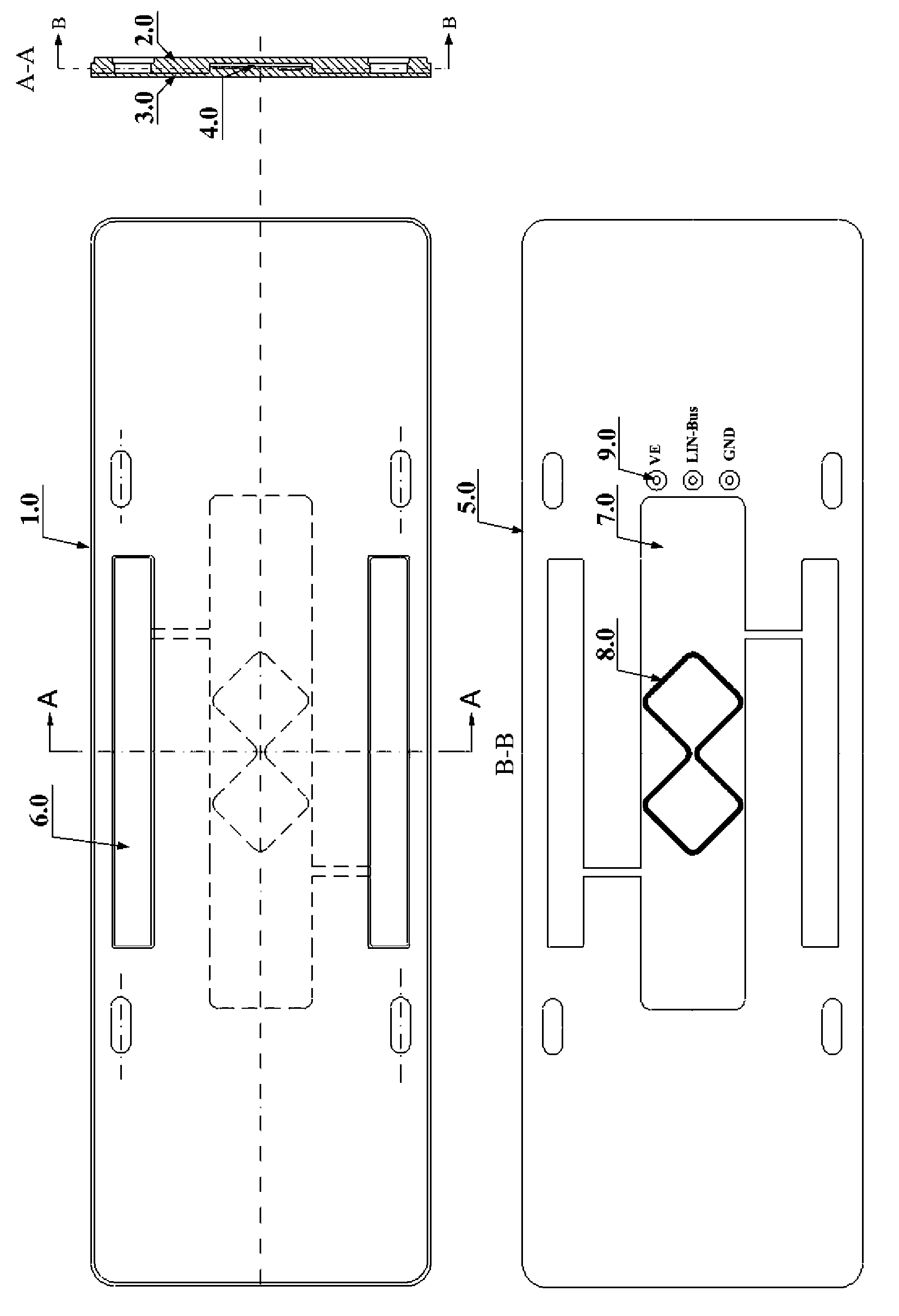 Wireless communication electronic vehicle license and vehicle distance measuring system