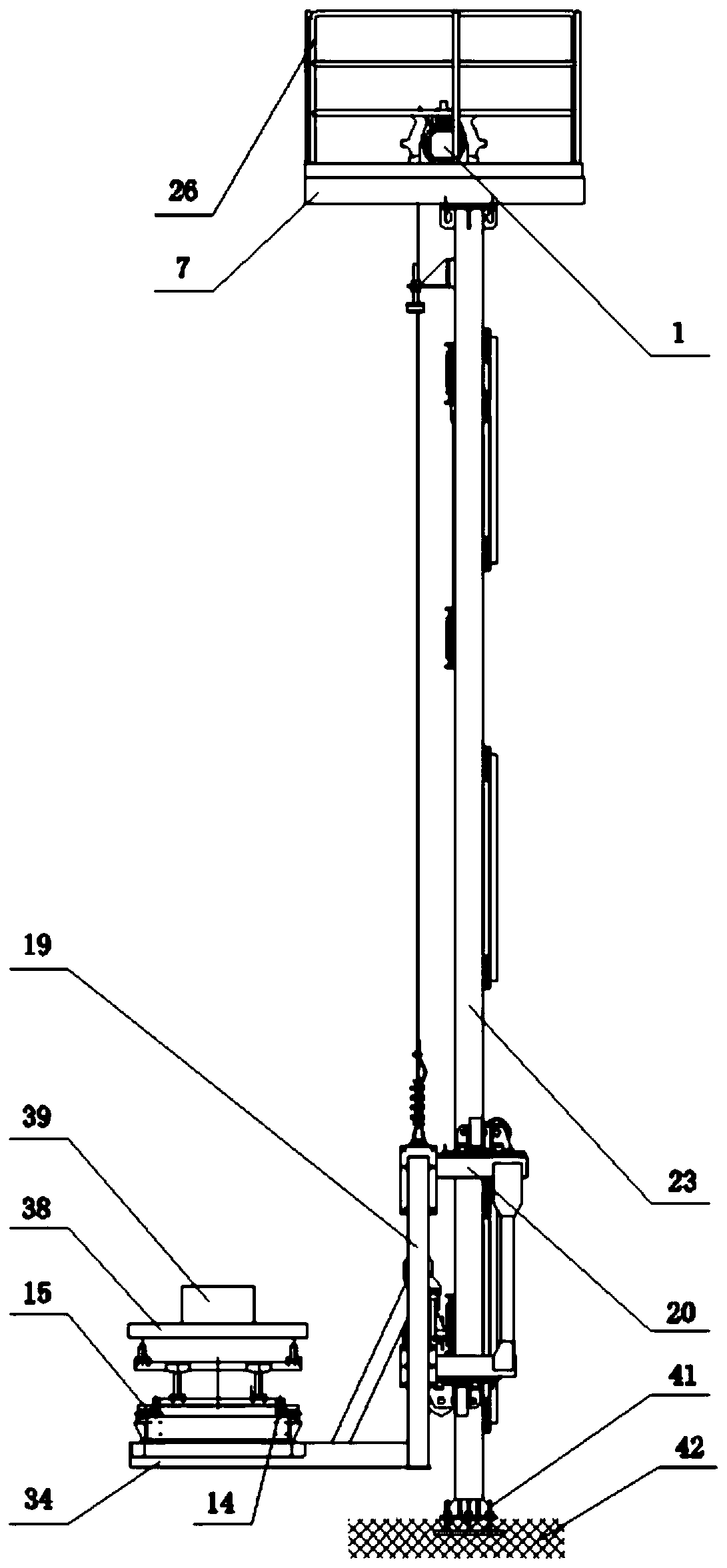 Skid elevator for tobacco conveying